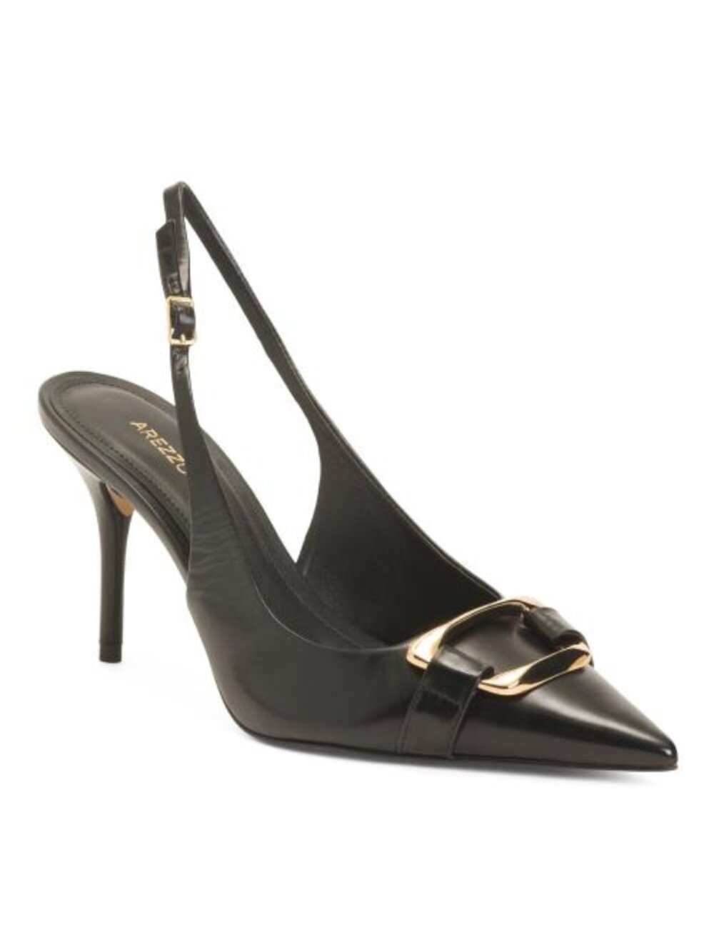 AREZZO Made In Brazil Patent Leather Felicity High Stiletto Pumps